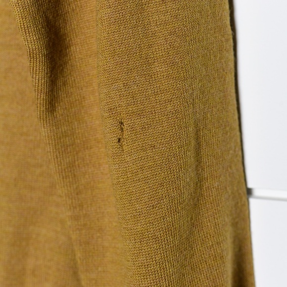 Metropolitan View Mustard Yellow Mock Neck - Picture 7 of 9